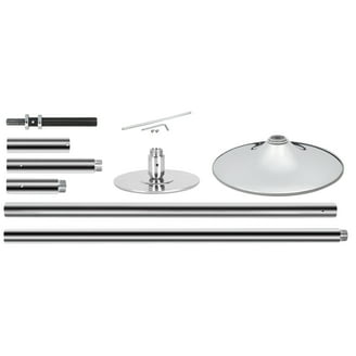Kit Barre De Pole Dance Yescom – 10FT (3m), Statique Et Rotatif, Pour Exercice, Club, Noir
