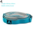 thumbnail image 2 of PULLIMORE Yoga Strap 12 Loops Excerise Bands For Physical Therapy, Pilates, Dance and Gymnastics (Blue + Gray), 2 of 9