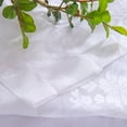 thumbnail image 6 of Lace Kitchen Curtain, Water Repellent Window Valance, Decorative Tier Curtain for Bathroom Living Room, Rod Pocket Design, Sheer Elegant Window Covering, 130x41cm, 6 of 6