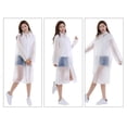 thumbnail image 3 of WEUVEB 2Ud Poncho Impermeable Transparente Para Adultos Práctico Para Camping Y Excursiones, 3 of 8
