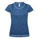 thumbnail image 1 of B&C Camiseta de manga corta Denim Plug In para chica/mujer (Azul), 1 of 1