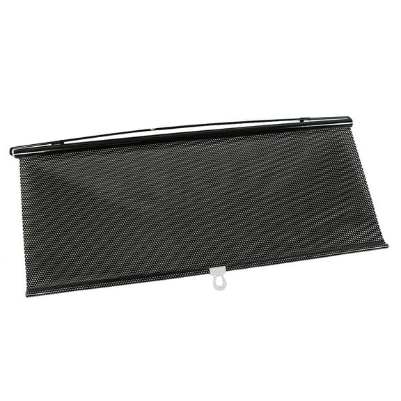 Unique Bargains Water-Proof Automotive Window Shade, Plastic Black, 17.7" x 49.2"