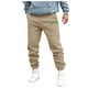 thumbnail image 1 of Pantalones deportivos holgados de punto para hombre, para otoño-invierno, estilo urbano, 1 of 4