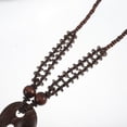 thumbnail image 2 of Collar de cuentas bohemio: collar retro de concha de coco para mujer, gargantilla vintage con borla, joyería de cuentas para hombre, ideal para bodas, playa, verano, hawaianas y fiestas., 2 of 7