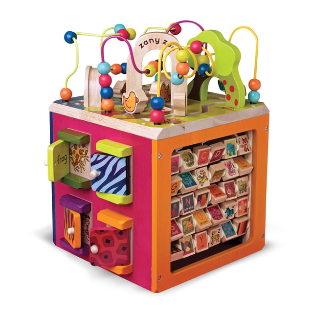 Cubo de Actividades B. Toys Zany Zoo Juguete Educativo 1 Año +