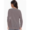 thumbnail image 2 of Women's Long Sleeve Knitted Crew Neck T-shirt, 2 of 6