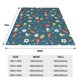 thumbnail image 3 of Fotbe Sports Ball Manta de Franela Acolchonada con Estampado, Súper Suave y Esponjosa, Extra Grande para Sofá, Cama, Uso Todo el Año-60"x50", 3 of 7