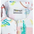 thumbnail image 6 of Moomaya Womens Printed Top Roll-Up&nbsp;Sleeve Collar Neck Button-Down Shirt, 6 of 8