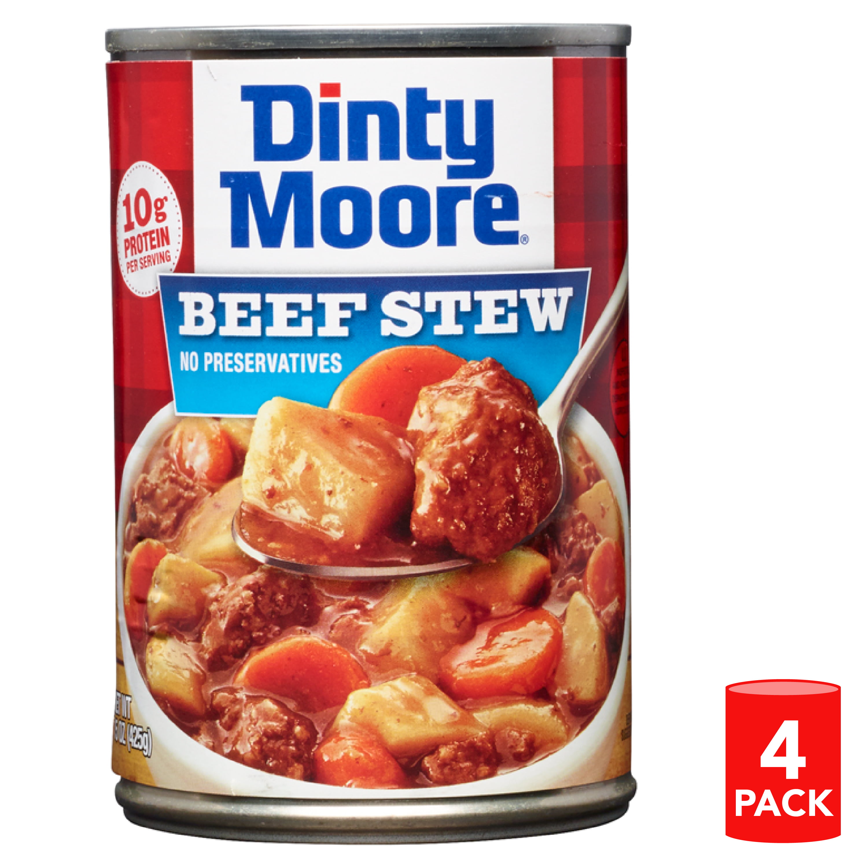 Dinty Moore Beef Stew, 15 Ounce Can (Pack of 4) - Walmart.com