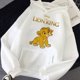 thumbnail image 3 of Disney Hakuna Matata divertida Simba Anime Sudadera con capucha mujer el Rey León Kawaii sudadera gráficos Harajuku mujer Sudadera con capucha, 3 of 5