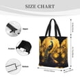 thumbnail image 3 of Balery Elegant Gold Leaf Peacock Bolsa de Mano para Mujeres con Cremallera, Bolsa de Gimnasio con Compartimentos, Bolsa para Laptop, Bolsa para Trabajo, 3 of 7