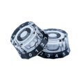 thumbnail image 2 of Perillas de guitarra eléctrica XIYANGJUAN Clear Black para PRS SG LP, 2 of 7
