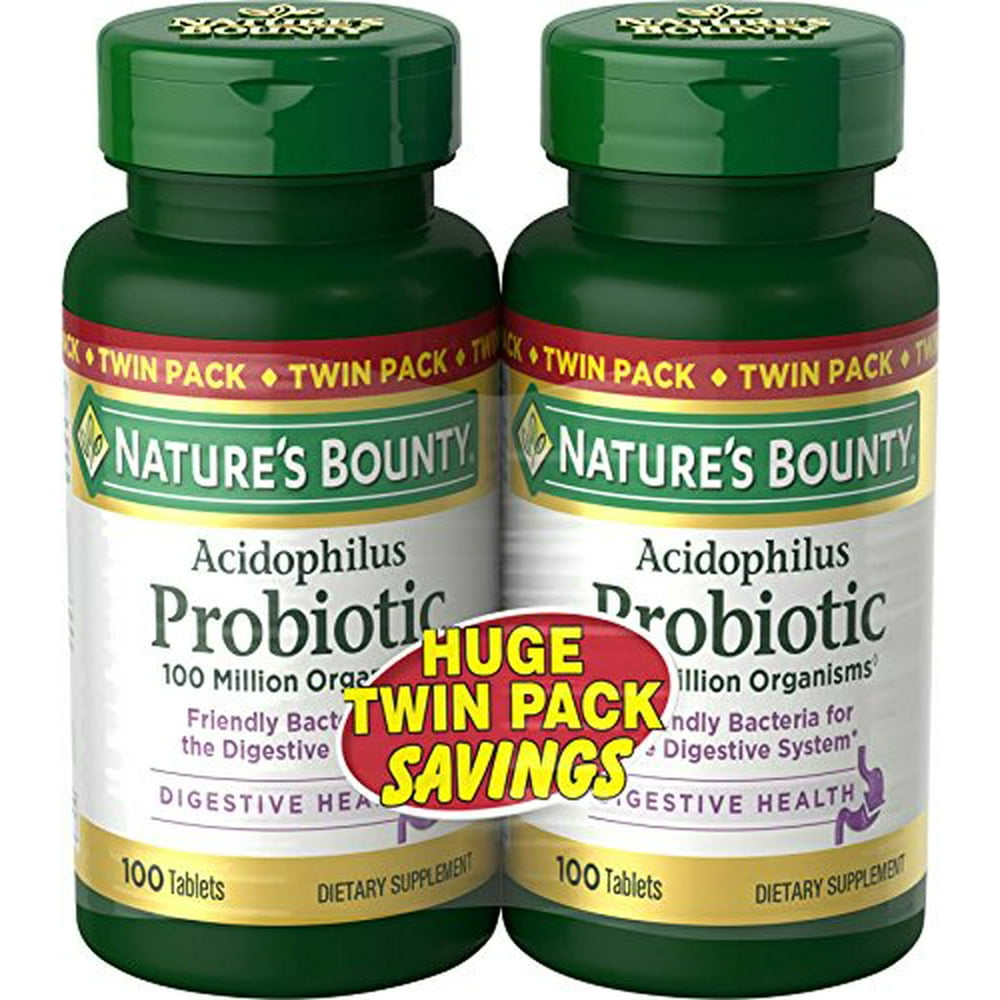 Nature's Bounty Probiotics Dietary Supplement, Supports Digestive and