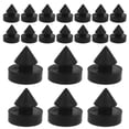 thumbnail image 2 of 20 topes de goma para puerta con amortiguación acústica, protectores de pared para muebles, topes para puertas de metal y marcos metálicos, 2 of 8