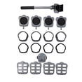 thumbnail image 1 of Mega Movers 18 Piece Furniture Moving Set Gray, 1 of 2