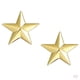 thumbnail image 1 of 2 Pares de Hombres Y Mujeres 3D de Estrella Broche de Cuello Pasador de Amuletos Insignia Joyería, 1 of 9