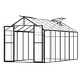 thumbnail image 1 of VEVOR Serre en Polycarbonate à Enfiler 8 x 14 Pieds Maison Verte Robuste Jardin Extérieur, 1 of 9