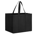 thumbnail image 4 of Sacs d'Épicerie Réutilisables Sacs Pliables Robustes Grand Rangement Sac Fourre-Tout Réutilisable en Tissu Non Tissé avec Poignées 5 Couleurs, 4 of 4