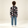 thumbnail image 6 of LTTVQM Halloween Sweatshirt for Boys Girls Cute Ghost Pumpkin Pattern Half Zip Stand Collar Cable Knit Long Sleeve Pullover Casual Warm Comfortable Outdoor Holiday Party Sweater Khaki 5-6 Year, 6 of 6