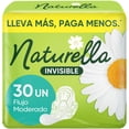 thumbnail image 1 of Toallas Femeninas Naturella Invisible 30 pzas, 1 of 5