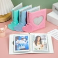 thumbnail image 5 of Kpop Photocard Holder Book - Mini Photo Album with Mirror-like Cover - Photocard Binder for Small Photos - 32 Pockets - Pink, 5 of 7