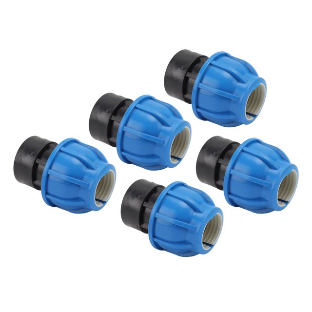 Kit de Acoplamiento de Conector Rápido de tubería de Agua, Hilo Femenino Recto, Accesorios de Plomería, 5 UDS.