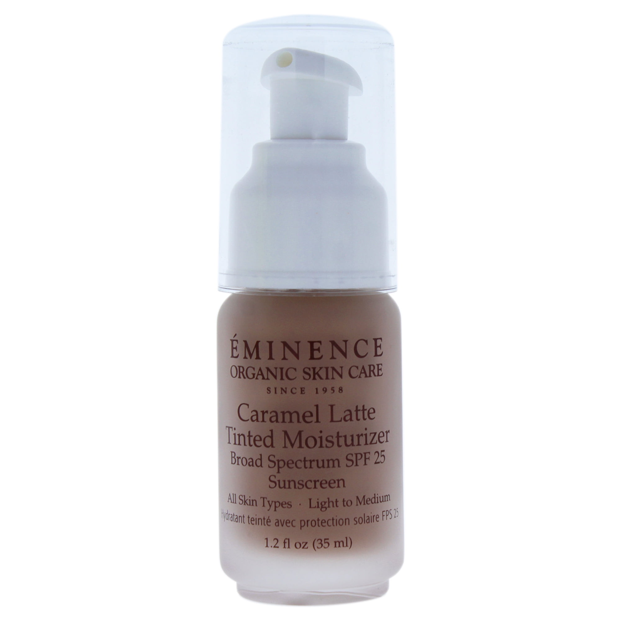 eminence caramel latte tinted moisturizer