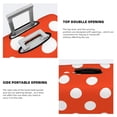 thumbnail image 4 of Bingfone Orange And White Polka Dot1 Luggage Cover Washable Suitcase Cover Protector Anti-scratch Suitcase cover Fits 18-32 Inch Luggage (No luggage included), 4 of 8