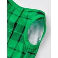 thumbnail image 4 of Family Matching Christmas Pajamas Set Plaid and Letter Holiday Pajamas, 4 of 9