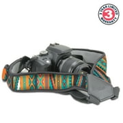 Camera Strap Chest Harness with Southwest Neoprene and Accessory Pockets by USA GEAR - Works with Canon , Nikon , Fujifilm , Sony , Panasonic and More DSLR , Point & Shoot , Mirrorless Cameras