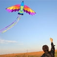 thumbnail image 3 of Cometa de pájaro fénix de gran envergadura, cometas gigantes de una sola línea para juegos deportivos al aire libre. A, 3 of 9