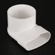 thumbnail image 4 of Accesorio de Tubería Unique Bargains PVC Agua 90 Grados Reducción Codo 85x75mm ID Blanco Paquete de 1, 4 of 4