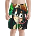 thumbnail image 3 of Tsuyu Asui Boys Swim Trunks Quick Dry Boards Shorts For Kids Beach Swim Shorts, 3 of 7