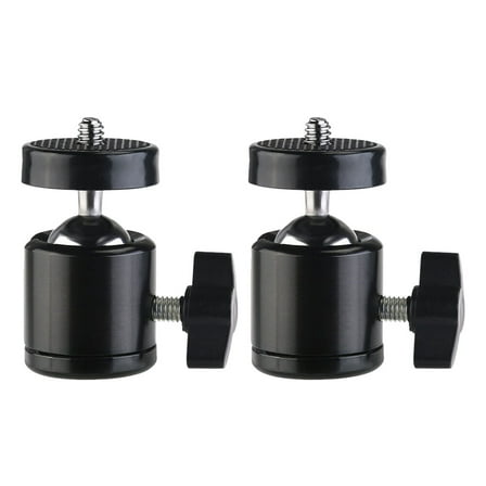 MOKKHNB Tripod Ball Head Mount Metal 2Pcs 2.2x1.1in
