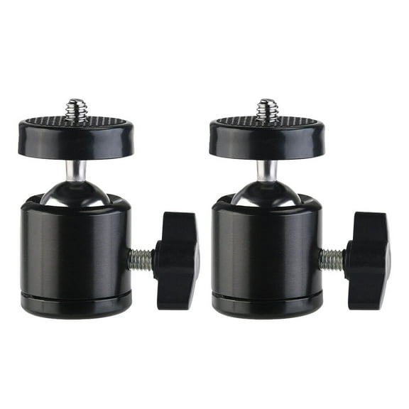 MOKKHNB Tripod Ball Head Mount Metal 2Pcs 2.2x1.1in