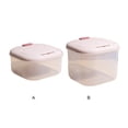 thumbnail image 4 of Toystoory Caja de almacenamiento de alimentos para el hogar con tapa, organizador transparente a prueba de polvo para granos de café y arroz, Organizadores de utensilios de cocina 10KG, 4 of 6