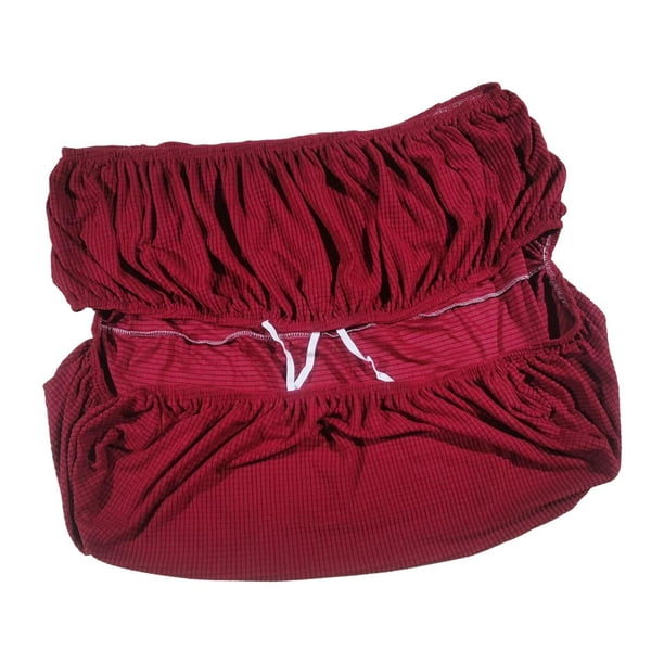 Couvre-culottes de Rangement avec Bande Élastique Couvre-culottes de Rangement Haute Élastique Lavable Rouge