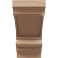 thumbnail image 2 of 7"W x 14"D x 14"H Classic Diane Rough Cedar Woodgrain TimberThane Corbel, Primed Tan, 2 of 6