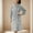 Gray, variant on JUSLIO Womens Nightgown Solid Robes Long Sleeve Pajama Lapel Sleepwear Fleece Nightgown Sleep Dress Nightgowns Loungewear