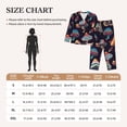 thumbnail image 6 of Bingfone Womens Pajama Sets Mushroom Doodle Print,Long Sleeve Loungewear Pajamas Set-X-Large, 6 of 9