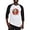 Black/White, variant on CafePress - Noel Turtle Baseball Jersey - Cotton Baseball Jersey, 3/4 Raglan Sleeve Shirt