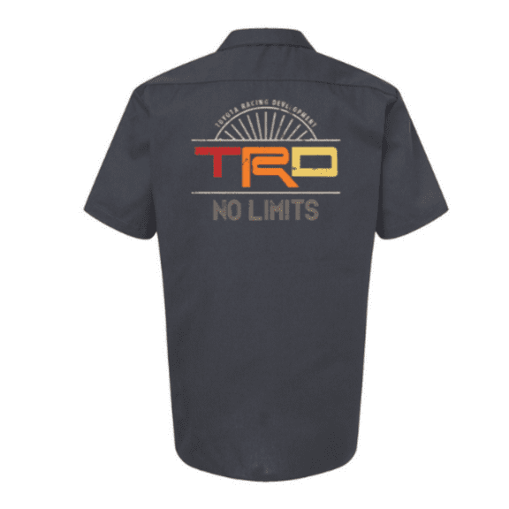 TRD No Limits Dickies Work Shirt for Toyota Enthusiasts