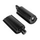 thumbnail image 3 of 2 piezas de reposapiés de motocicleta para reemplazo de motocicletas Cruiser Negro, 3 of 9