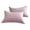 D, variant on LanSuare Knitted Pillowcase 48x74cm, Breathable Bedding for Dorm/Home, 2-Pack Printed Pattern Pillow Covers with Zipper