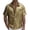 AB178 Gold, variant on Tisuna Mens Shirts Short Sleeve Button Down Breathable Summer T-Shirts Mens Classic Collared Beach Shirts For Holiday Casual Wear Gold Size L