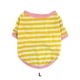 thumbnail image 4 of Methold Chaleco para cachorros Suministros exquisitos para mascotas Ropa para perros Sin hebillas Camisa para cachorros de estilo simple Sudadera Ropa para mascotas Amarillo L Methold PT003822-18B, 4 of 6