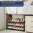 thumbnail image 3 of Zapatero ENJOYBASICS, expandible, 3 niveles, ajustable, negro, 3 of 8