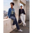 thumbnail image 2 of 3 Pack Women's Fleece Sweatpants Open Bottom Lounge Sweats Workout Pockets, 2 of 5