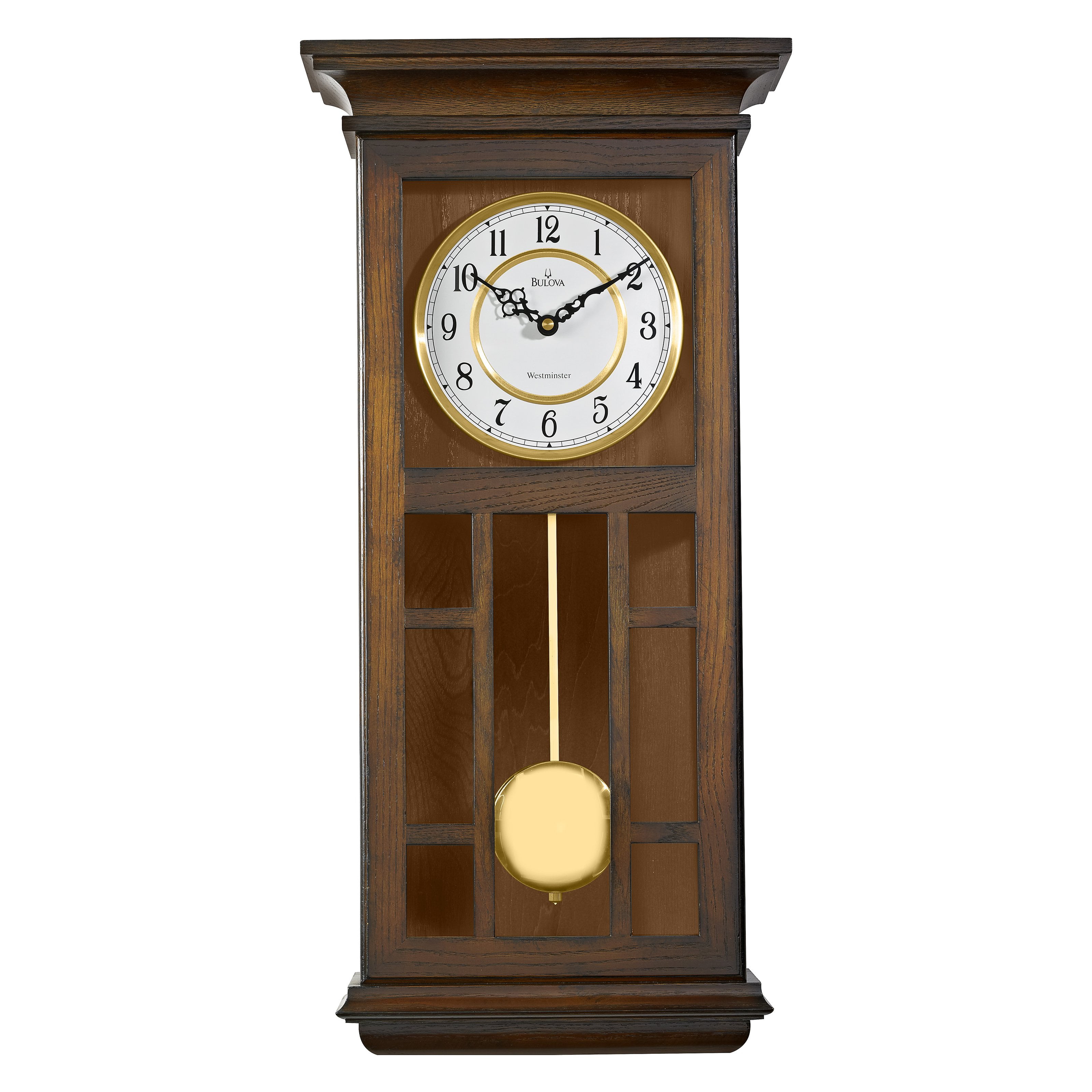 Bulova Mayfair Wall Clock 11 5w X 24h In Com