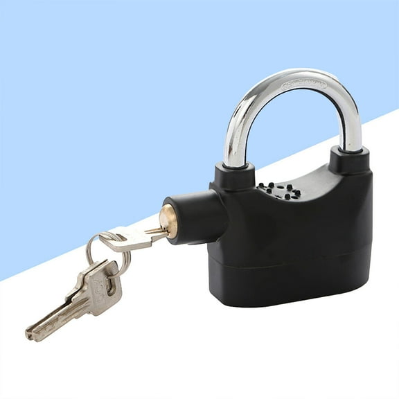 TAILTOSS 1Pcs Motorbike Lock Anti Theft Siren Alarm Tamper Resistant Lock Core For Motorcycle Outdoor